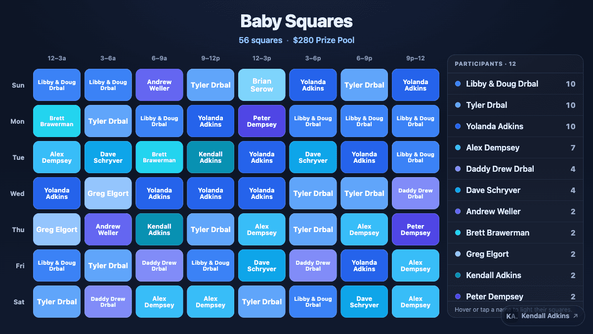 Baby Squares